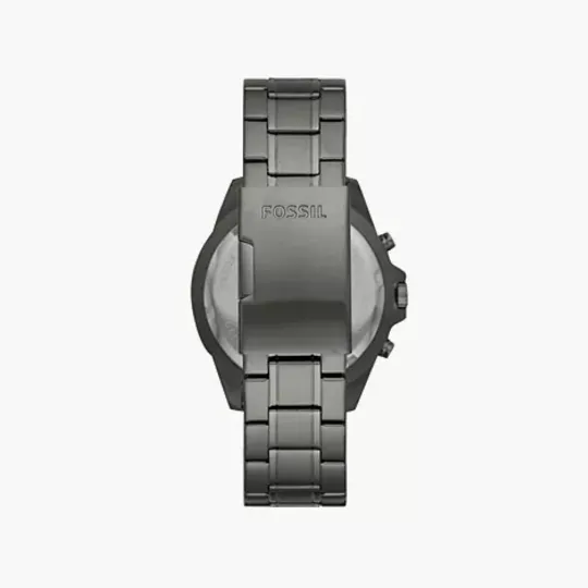 Fossil Garrett Chronograph Smoke Stainless-Steel Men's Watch